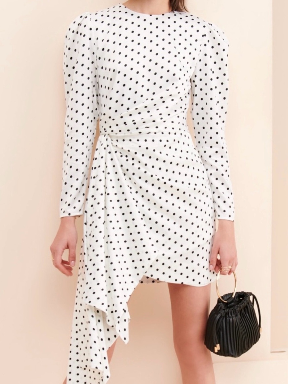 Keepsake Long sleeve Polka Dot Dress